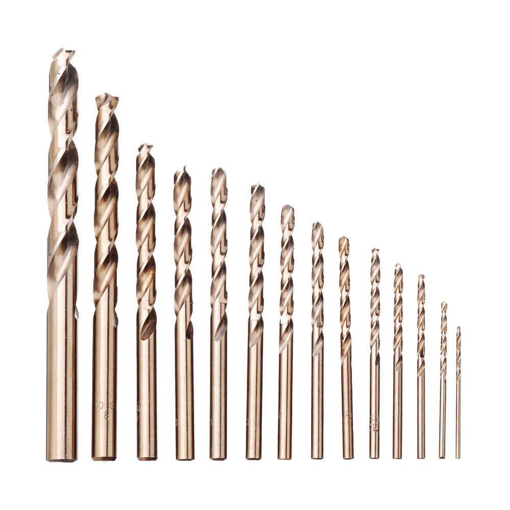 Drillpro 99Pcs M35 Cobalt Drill Bit Set 1.5-10mm HSS-Co Jobber Length Twist Drill Bits For Stainless