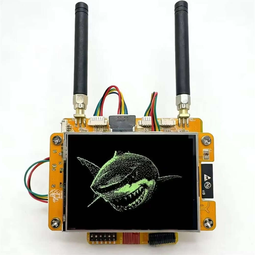 nm-rf-hat - Bitcoin NerdMiner v2 Hashrate 1060KH/s ESP32 NMMiner Burce NM-RF-Hat Companion Hat Multi
