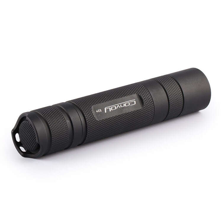 Convoy S2+ SST20 LED Flashlight 5000K 7135*8 12-Group Modes 18650 Camping Light Hunting Emergency La