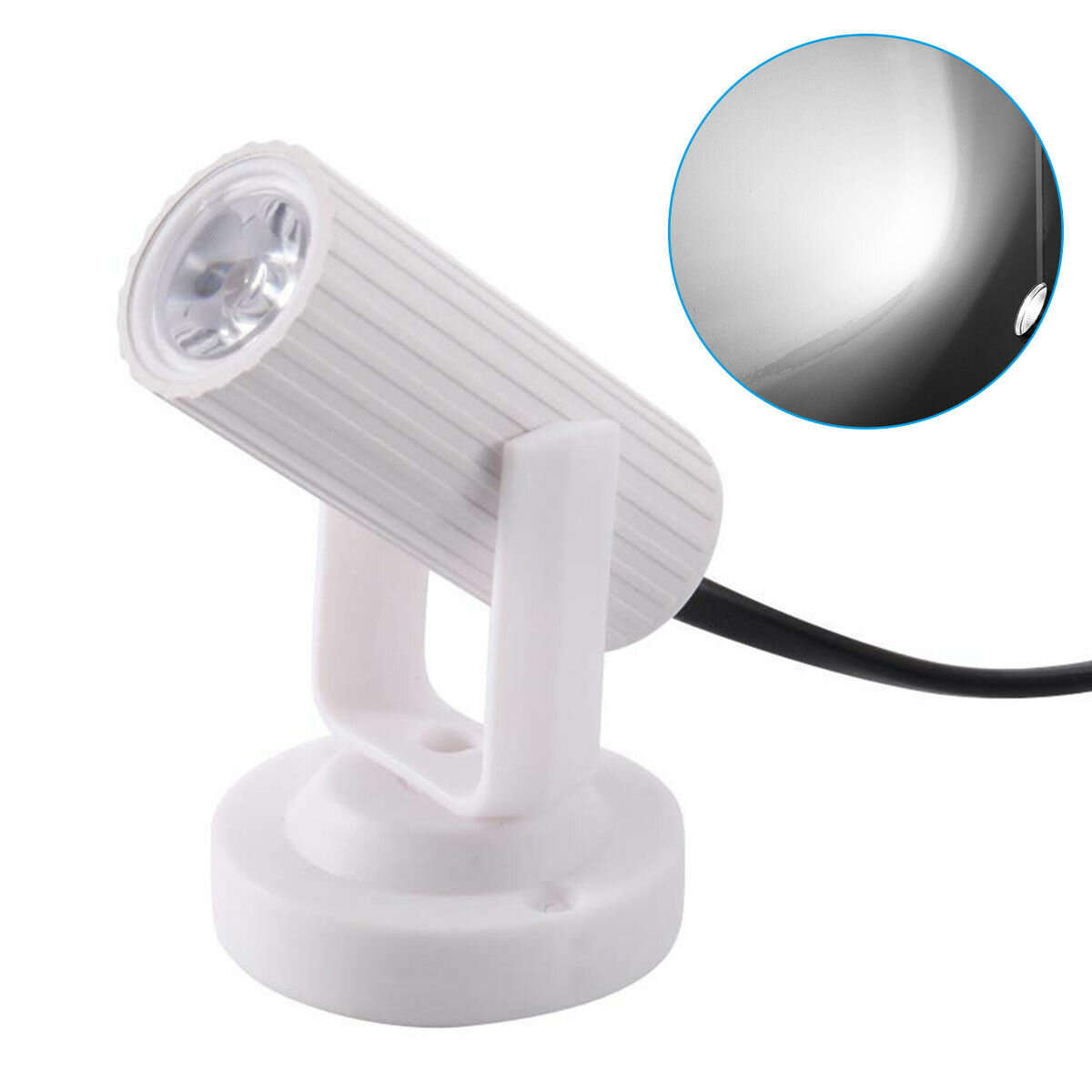 Mini Led Stage Light Beam Spotlight Dj Disco Bar Xmas Spin Pinspot Lighting