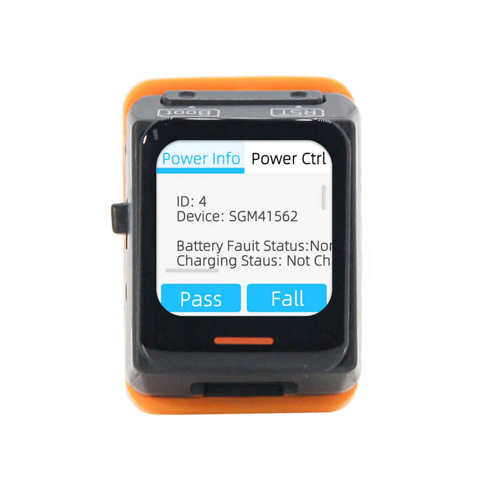 T-QTC6 With Orange Ring - LILYGO T-QTC6 ESP32-C6 Ring Optional Development Board 0.85 Inch LCD Touch