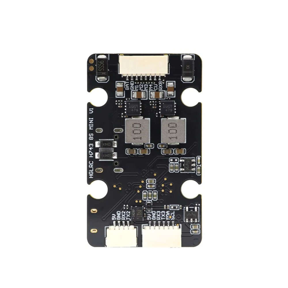 Flight Controller - 20x20mm HGLRC H743 8S MINI V1 2-8S Flight Controller ICM42688 For RC FPV Racing