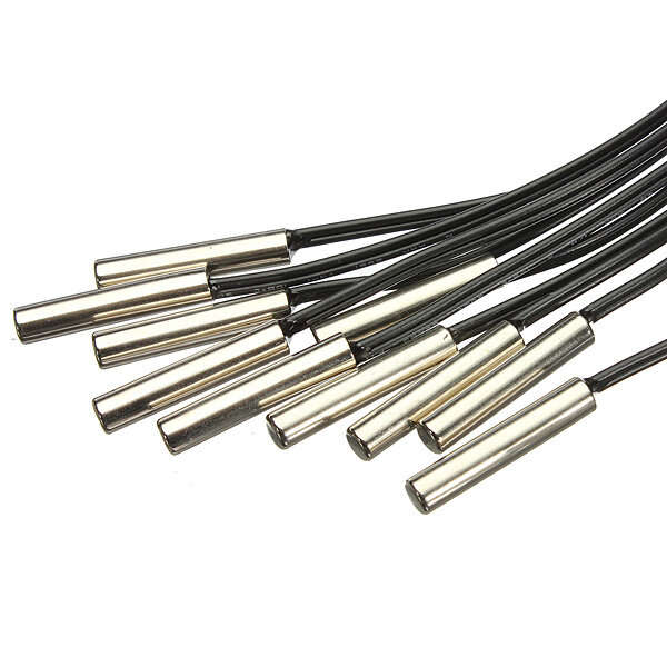 10pcs - 100cm 10pcs NTC-3470 Waterproof Professional Temperature Sensor Probe