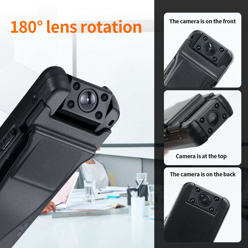 HD 1080P Z7 Mini Compact DV Camera Wearable Digital Body DVR Cam Motion Detection Loop Recording Vid
