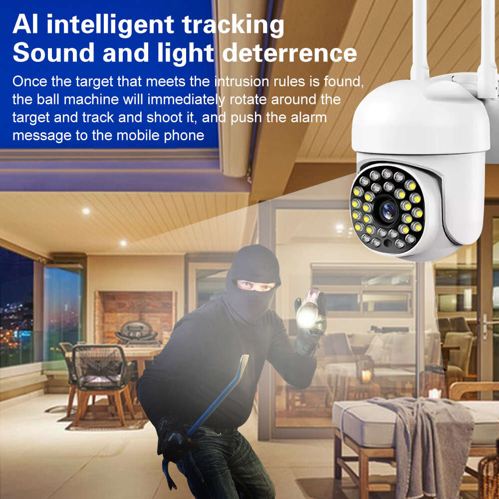 A13 1080P 2MP WiFi IP Camera PTZ Wireless CCTV Security Camera Motion Detection Night Vision Two-way