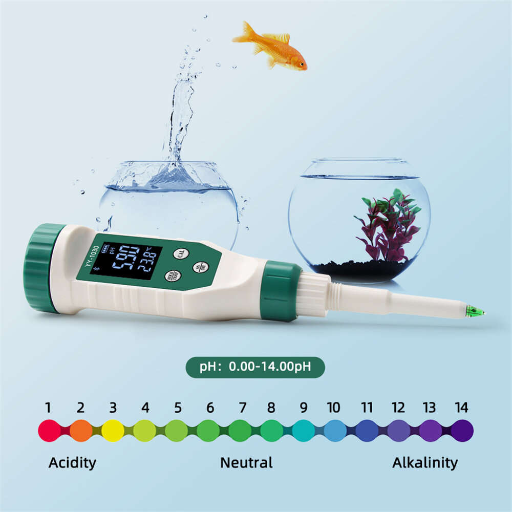 ZN-YY1030 High Precision Bluetooth PH Meter Surface pH Measurement Auto Temperature Compensation Val