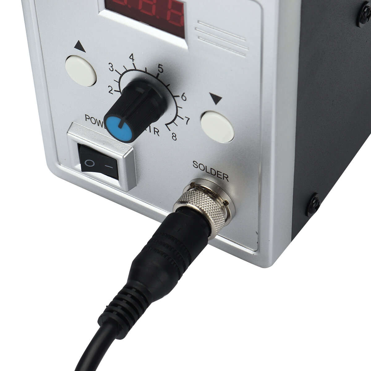 858D 700W BGA Rework Solder Station Soldering Heat Air Gun Station 220V / 110V For SMD SMT Welding R