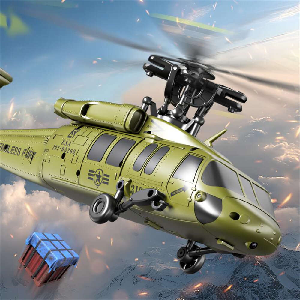 Green - JJRC U9901 2.4G 6CH 6-Axis Gyro Brushless Motor Optical Flow Positioning Barometric Altitude