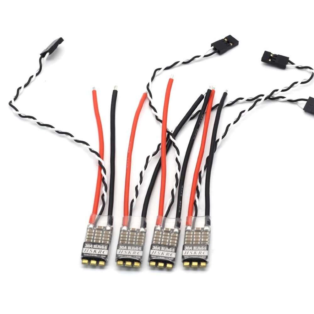 4 PCS - HSKRC Brushless 20A/30A/35A/45A 2-4S BLHeli-S ESC Speed Controller Oneshot DSHOT600 for FPV