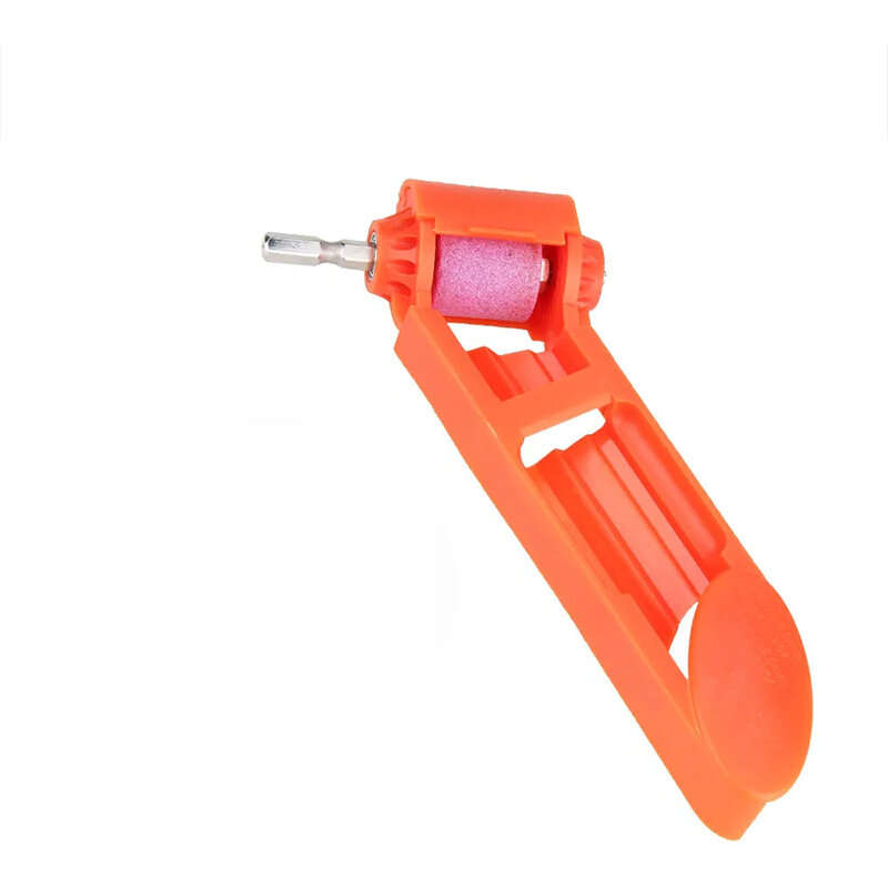 Orange - 2-12.5mm Portable Corundum Grinding Wheel Drill Bit Sharpener Titanium Drill Portable Drill