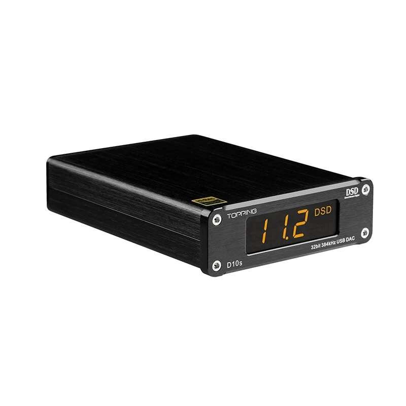 Topping D10S Mini Digital Usb Dac Xmos Xu208 Es9038Q2M Pcm384Khz Dsd256 Hifi Audio Decoder