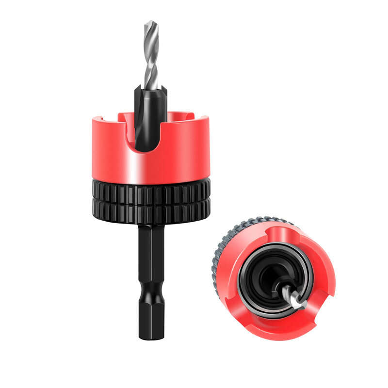5Pcs - 5PCS Countersink Drill Bit Set High Quality Steel Adjustable Depth Stop Hex Shank Varied Size