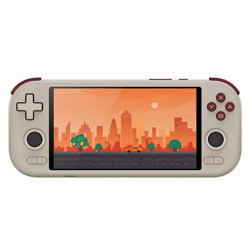Grey - [No Card] MANGMI AIR X Android 14 Handheld Gaming Console 5.5 Inch Screen Snapdragon 662 RGB