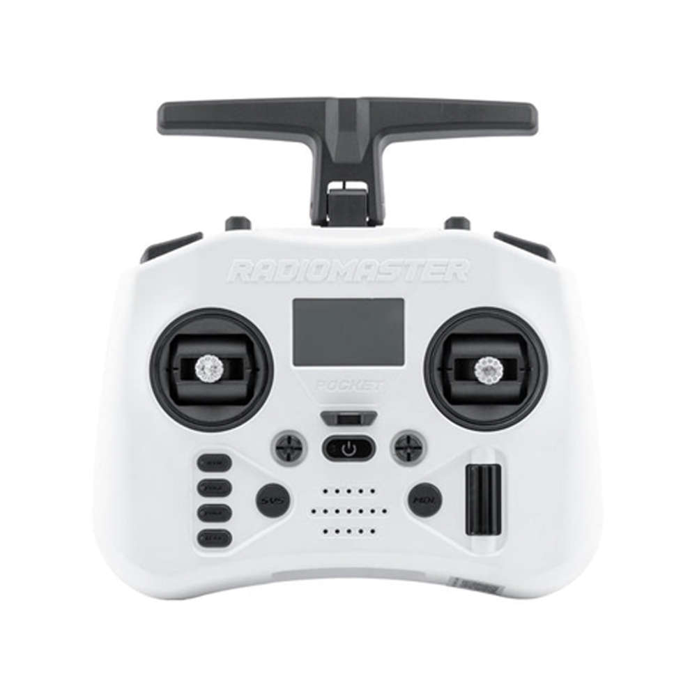 FCC Version - Radiomaster Pocket Crush 2.4GHz 16CH ELRS Radio Controller Hall Gimbals EdgeTX System