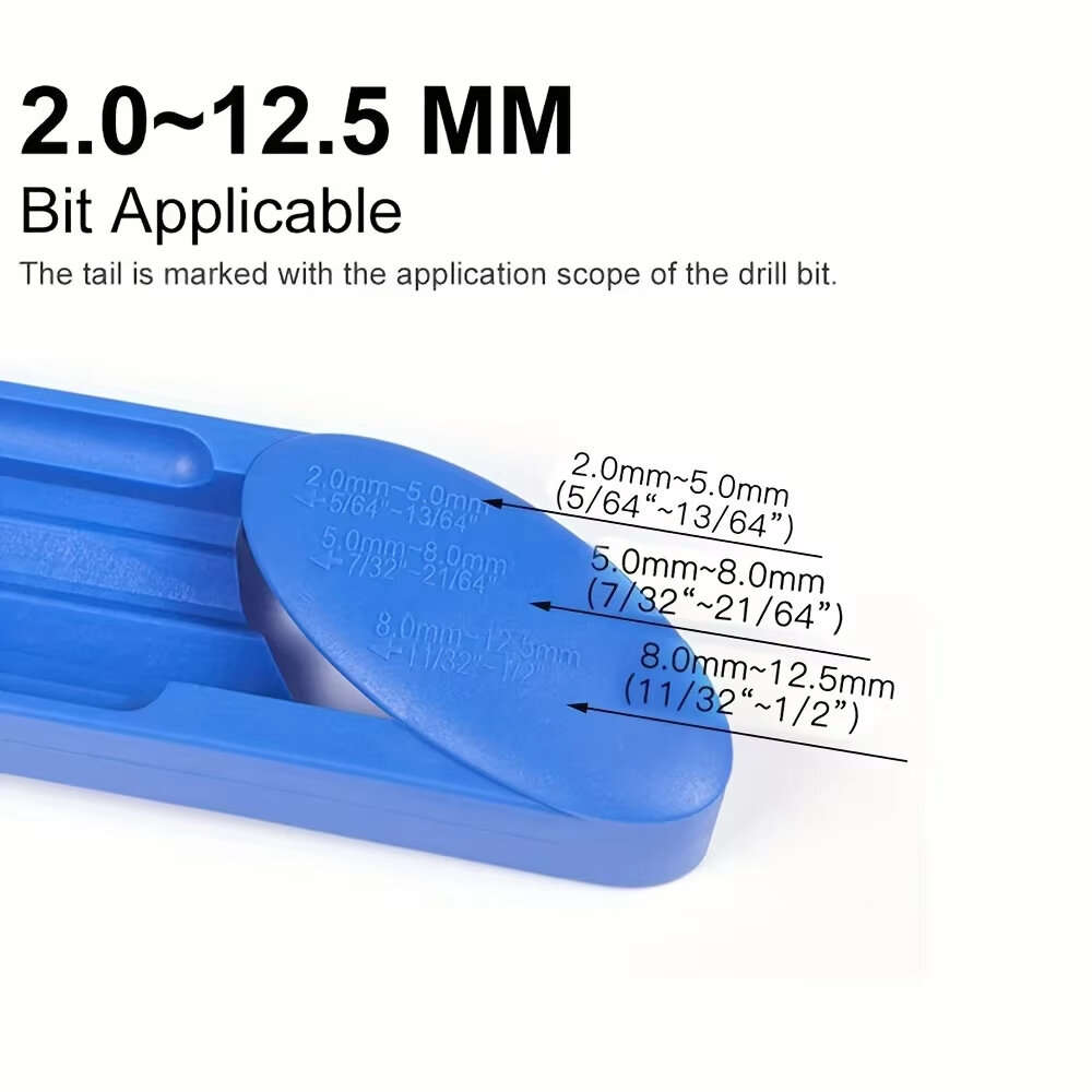 Blue - Drill Grinder Grinding Tool For Drill Polishing Wheel Drill Bit Sharp Sharpener Diamond Hand