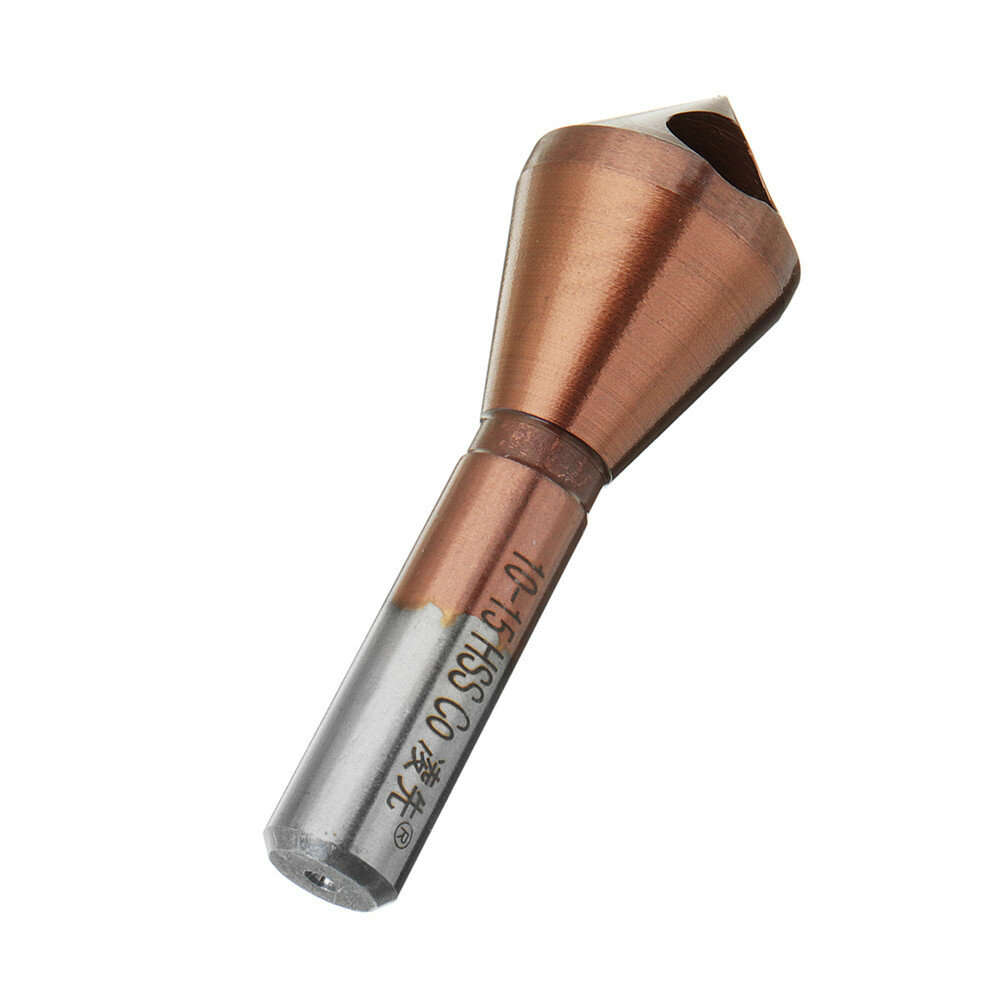 10-15mm - Drillpro M35 Cobalt Countersink Drill Bit 2-5/5-10/10-15mm Deburring Chamfer Drill Bit