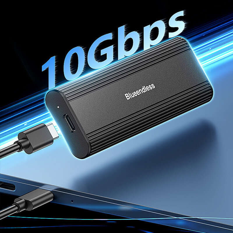 NVMe/NGFF Dual Protocol - Blueendless M2821SN External SSD Enclosure M.2 Dual Protocol NVMe&NGFF 10G