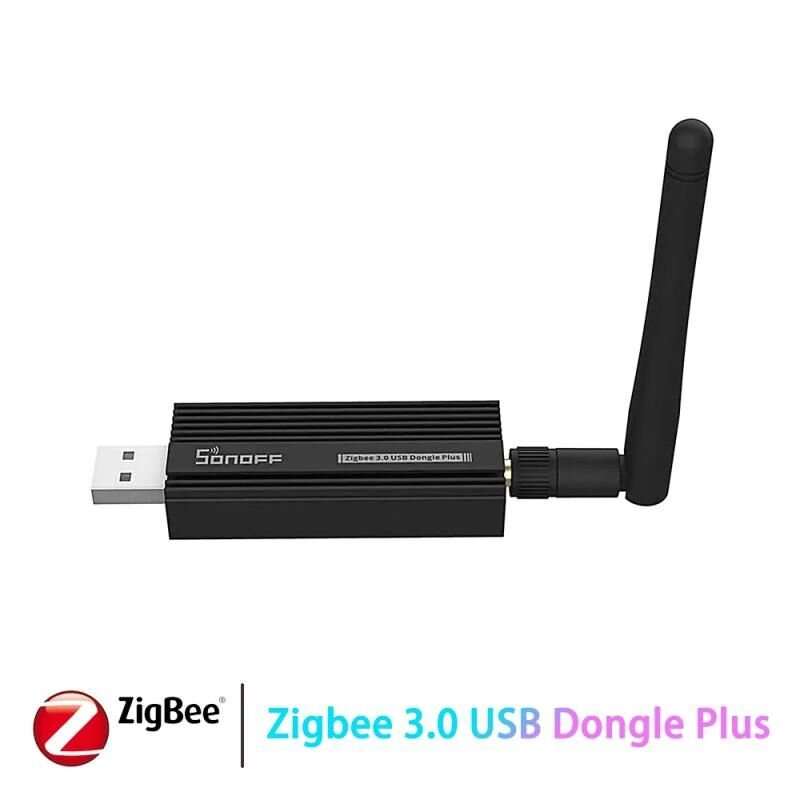 Black - SONOFF ZB Dongle-E USB Dongle Wireless Zigbee3.0 Bridge Gateway Smart Home Interface Capture