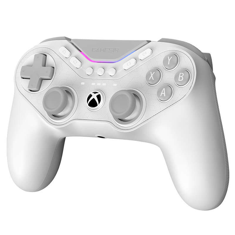 White - [Xbox Certified] GameSir T3 Pro Wired Gaming Controller For Xbox with TMR Sticks and Hall Ef