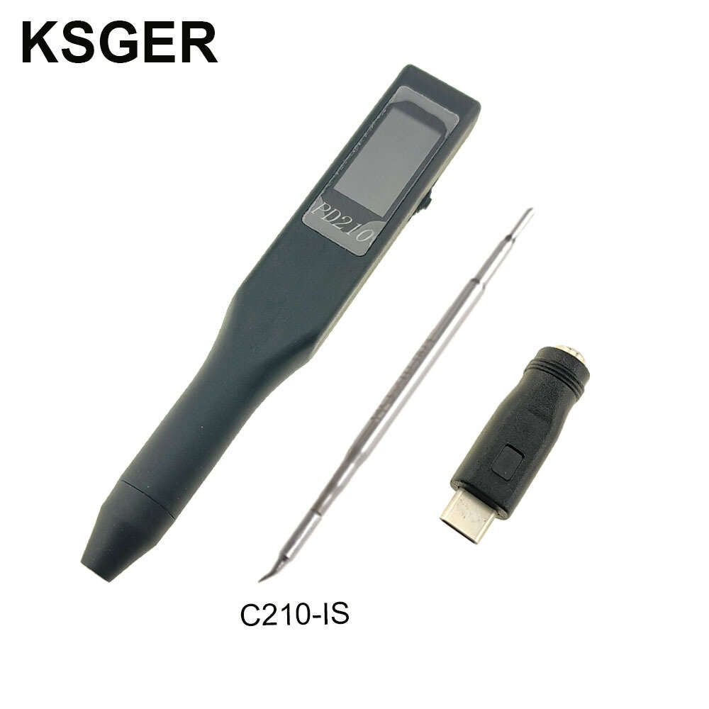 K Solder Tip - KSGER C210 70W Portable Soldering Iron Station Quick Heating DIY Temperature Control