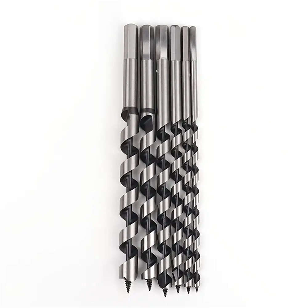 6PCS Twist Wood Drill Bit 6-16mm Woodworking Center Drill Bit Set For Woodworking Tools