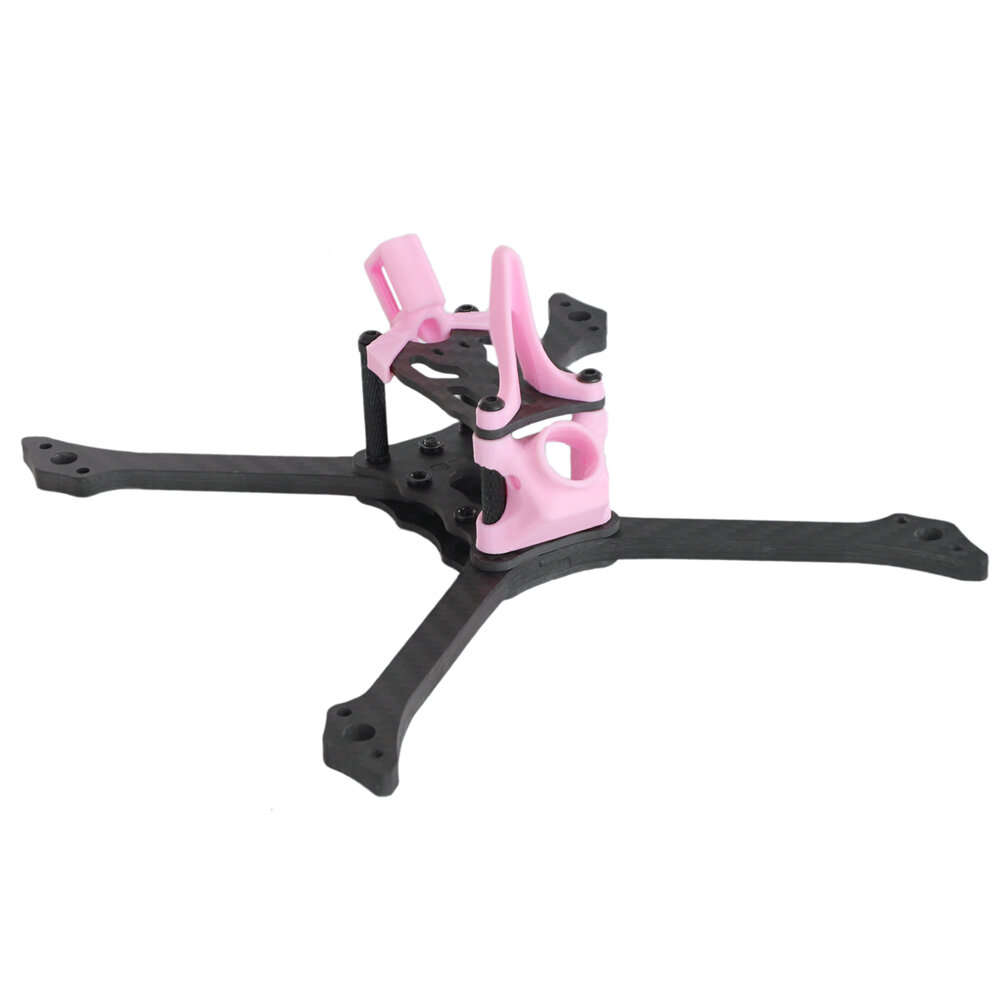 Pink - TEOSAW 533Max 192mm Wheelbase 5mm Arm Thickness X Type 5 Inch Frame Kit for RC FPV Racing Dro