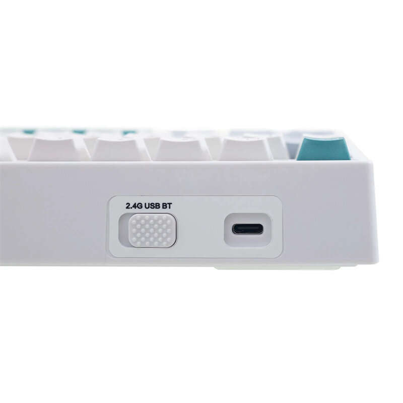 ISO DE Layout - Upgrade GAMAKAY TK75 SOCD Mechanical Keyboard with 0.85-inch LCD Display Tri-mode AR