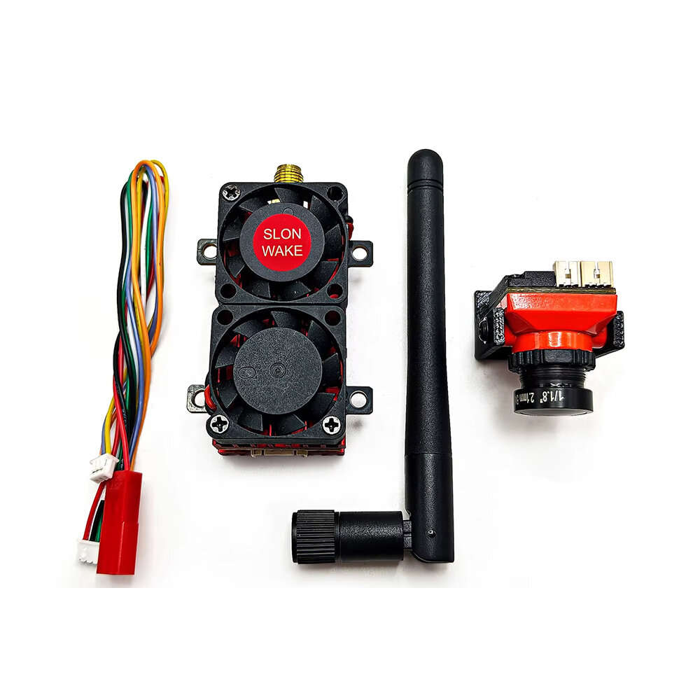1 Set - SLONWAKE 4.2W FPV System 5.8GHz 48CH FPV Transmitter VTX with B19 1/3" CMOS 1500TVL FPV Came