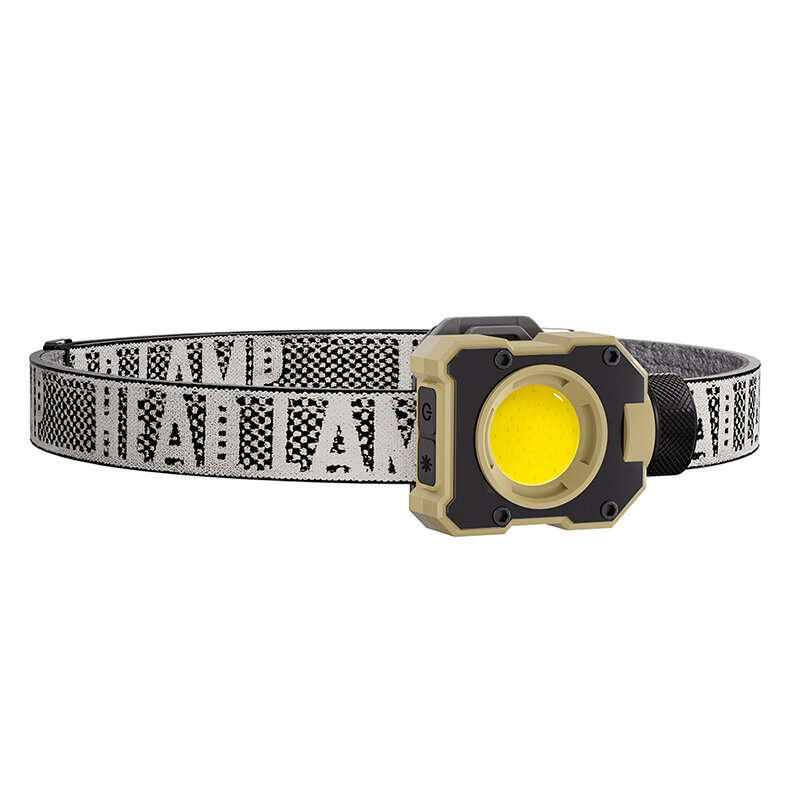 W32 - Bikight Multifunctional COB Headlamp Magnetic Adjustable 90 Degree Type-C Rechargeable Red Lig
