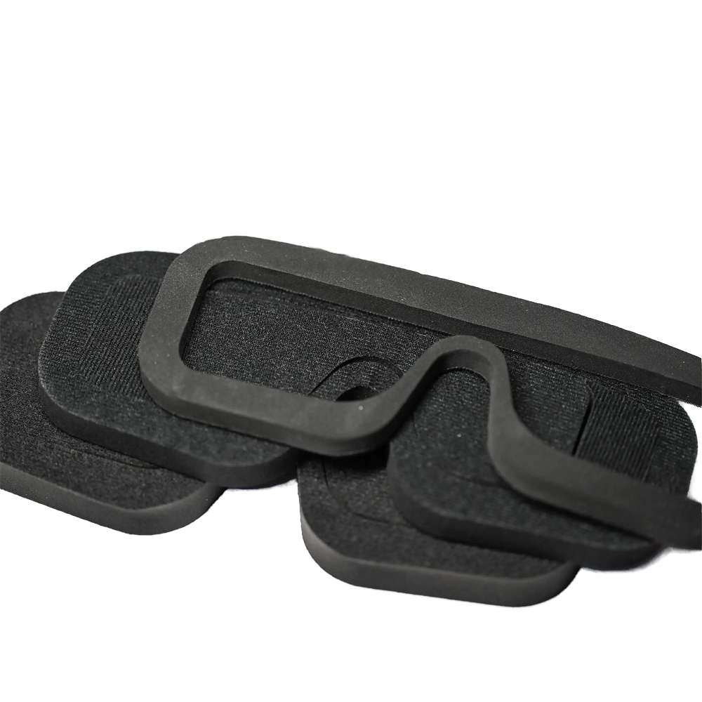 3 Pcs - HDZERO Goggles Replacement Eye Mask, 10mm/14mm Sponge Pad with Hook-and-LoopTape, FPV RC Dro