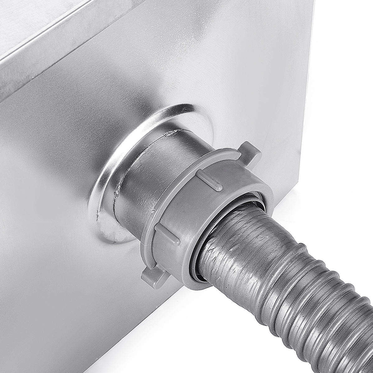 8Lb 5Gpm Gallons Per Minute Grease Trap Stainless Steel Interceptor Thickened