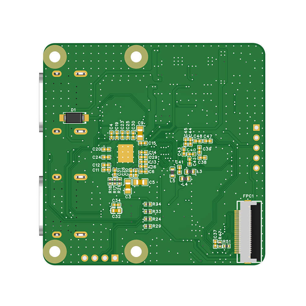 Green - Raspberry Pi 5 C792 HDMIto CSI and I2C Module HDMIto CSI-2 Loop Out blikvm pikvm Support for