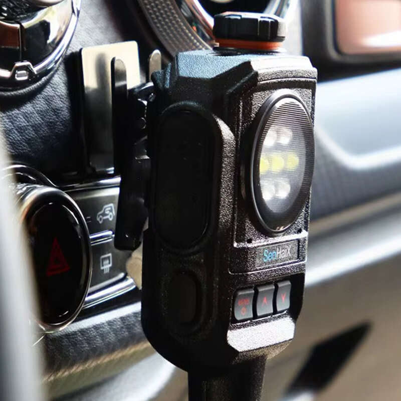 K-interface - SenHaiX Portable Walkie Talkie Handheld Microphone with SOS Flashlight C-interface K-i