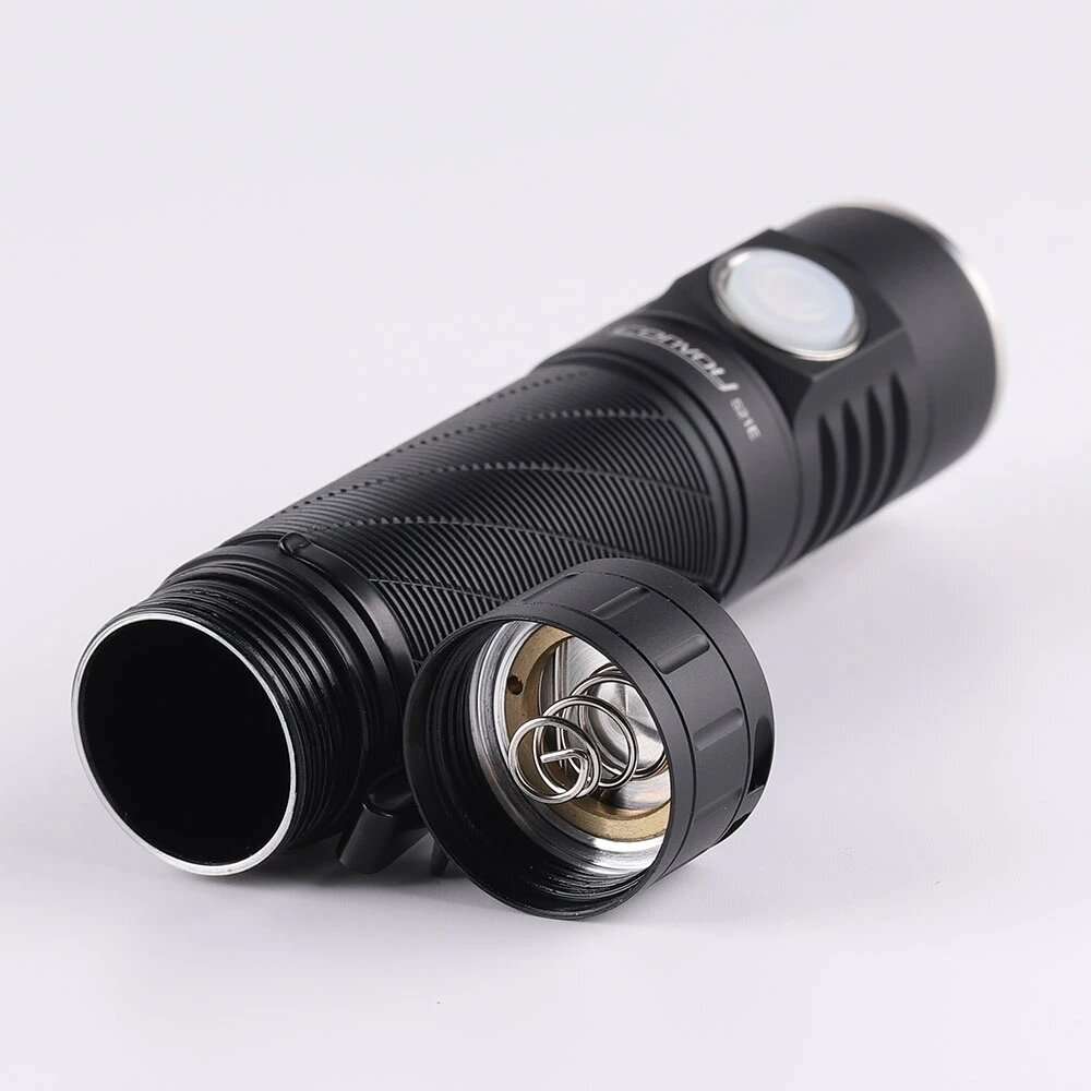 SFT40 6500K - Convoy S21E SST40 SFT40 519A 2400LM USB Rechargeable LED Flashlight Type-C Charging Po