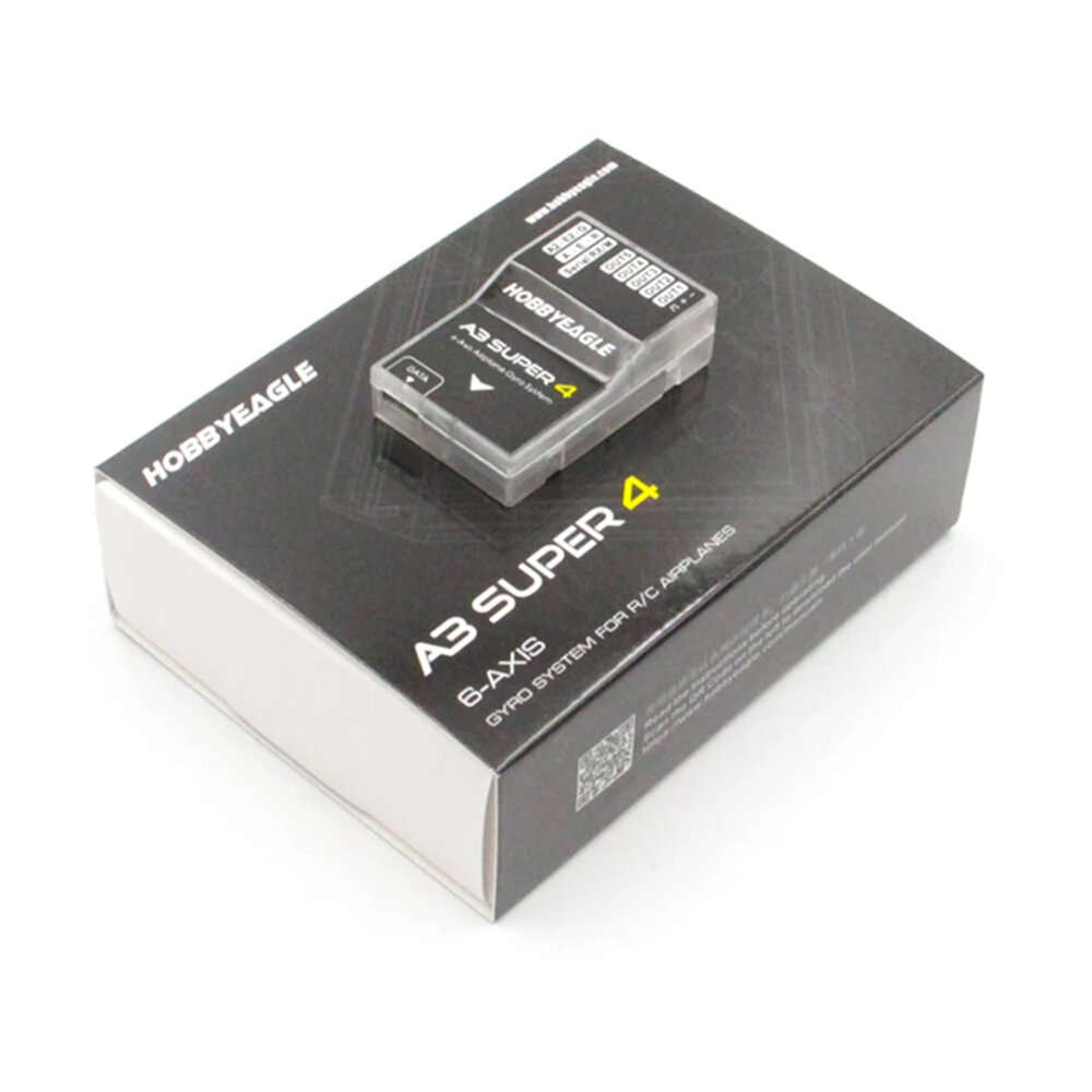 Full Set w/ Program Card - HobbyEagle A3 Super 4 Flight Controller 6-axis Gyro & Stabilization Balan