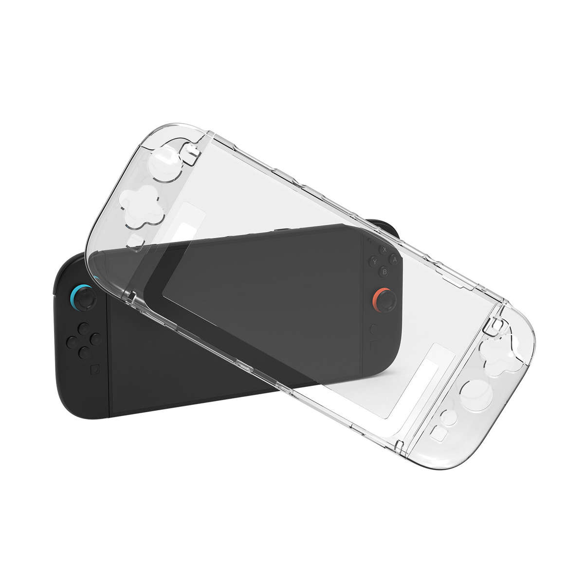 Transparent - For Switch2 Split Crystal Case Anti-Scratch Shockproof PC Protective Shell Precision F