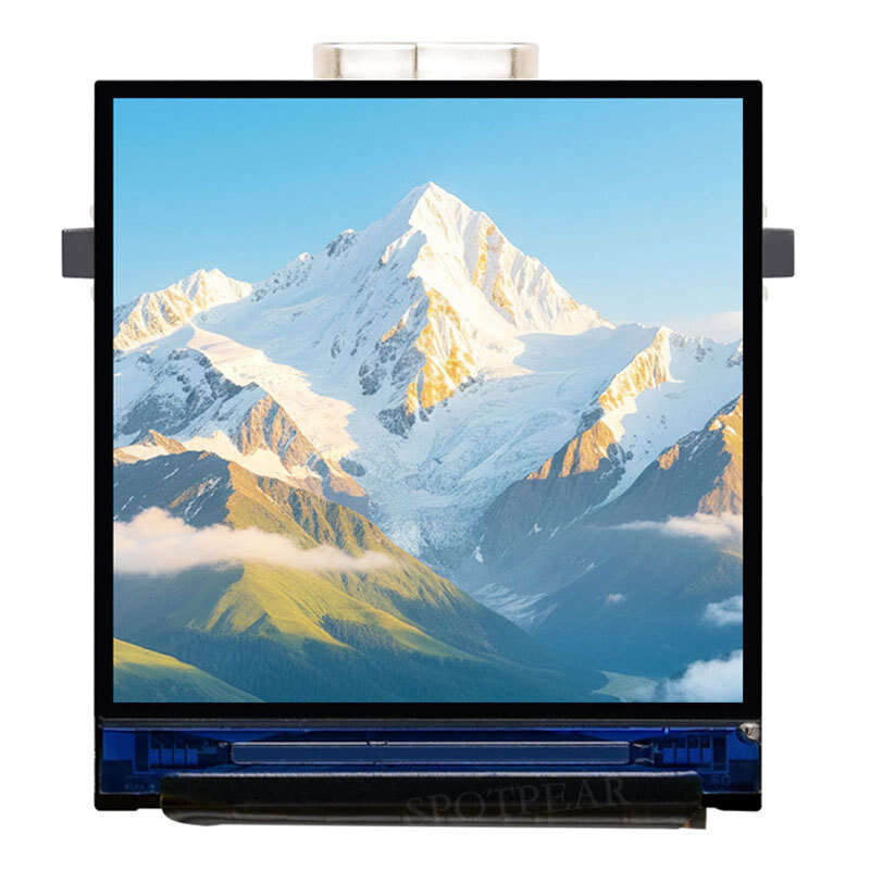 Pin Header Soldered - ESP32-C6 LCD Development Board 1.3 Inch IPS Screen 240x240 Display 262K Color