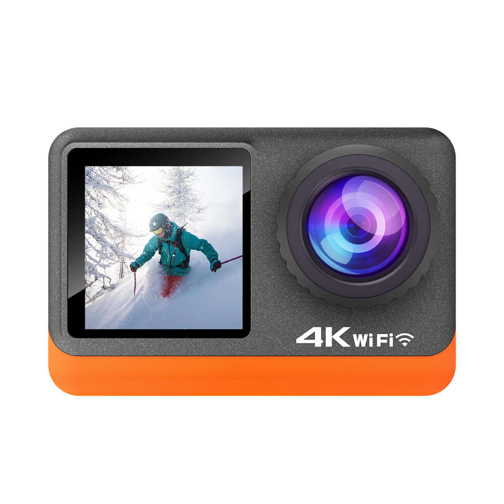 #1 - AUSEK 4K Sports Camera 2.0" Touch Screen with accessories Waterproof Action Camera HD Motorcycl