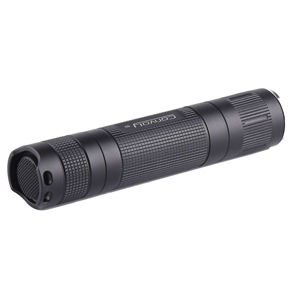 3000K - Convoy S3 XHP50.3 HI 12-group Modes EDC LED Flashlight 18650 Battery For Camping,Bicycle Wor