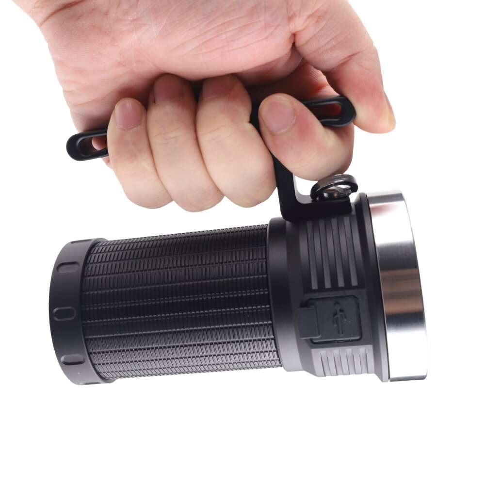 5000K - Convoy 3X21E 519A High Performance LED Flashlight 12000 Lumens Rechargeable by 21700 Battery