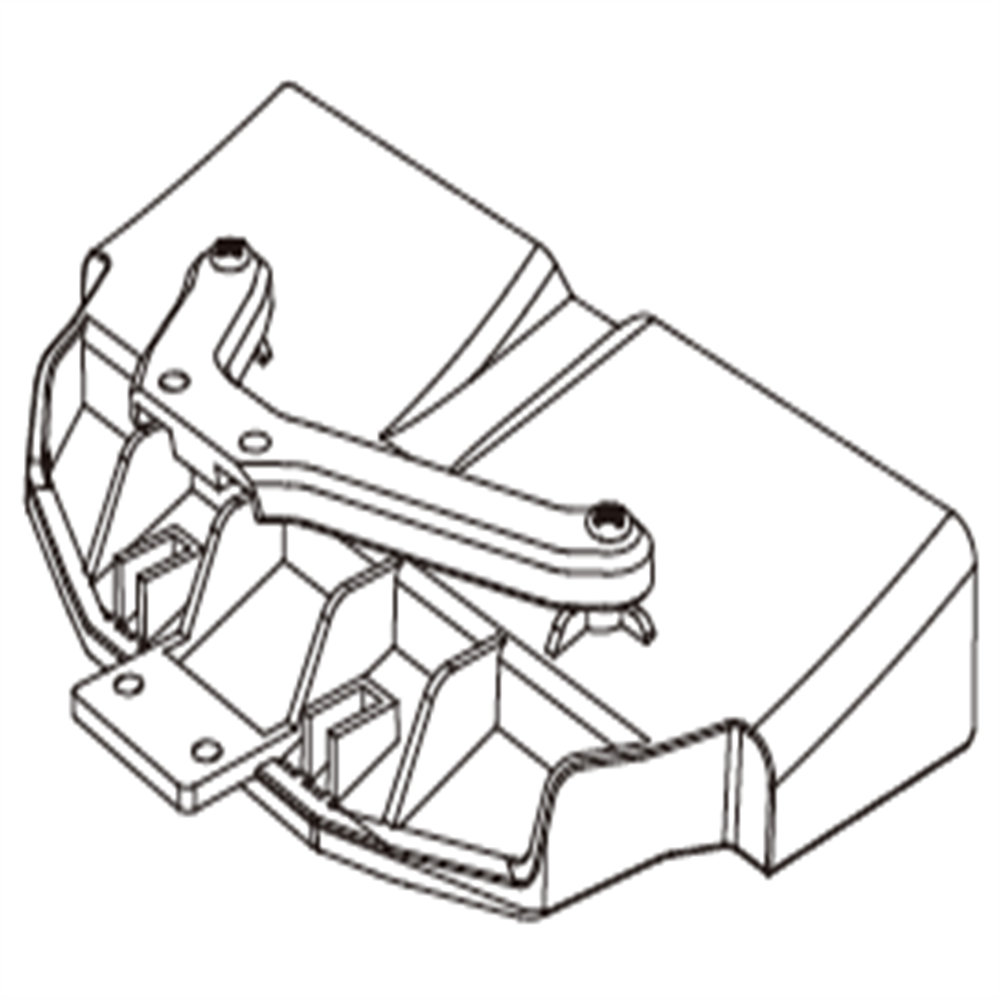 Rear Bumper - MJX 14303 1/14 RC Car Original Parts Front Bumper Assembly 14110L3 Rear Bumper Assembl