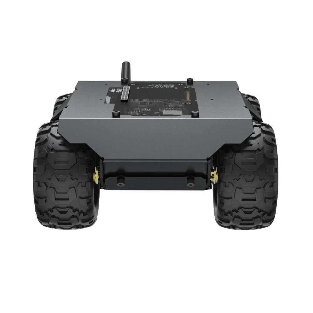 US Plug - WAVE ROVER Flexible And Expandable 4WD Mobile Robot Chassis Full Metal Body Multiple Hosts