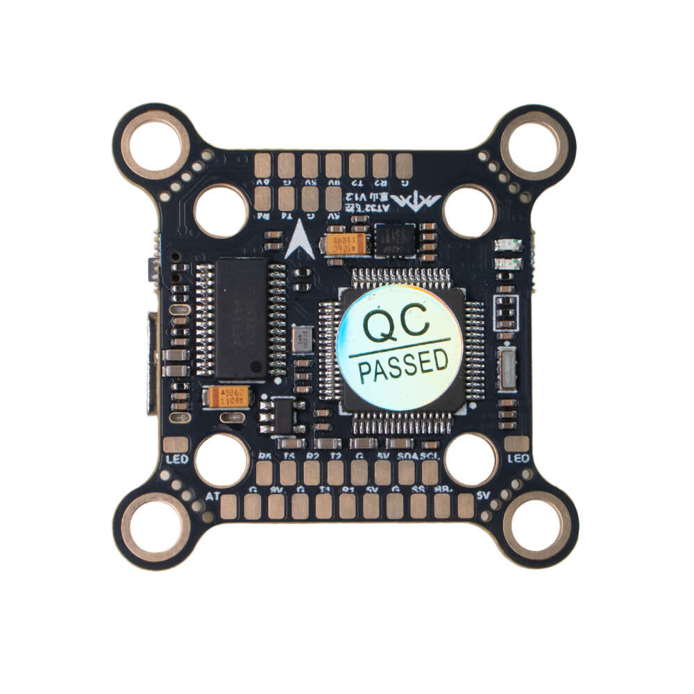 Black - 20*20mm / 30.5*30.5mm GreatMountain AT32 F435 RGT7 3-6S Flight Controller with 5V 9V BEC Out