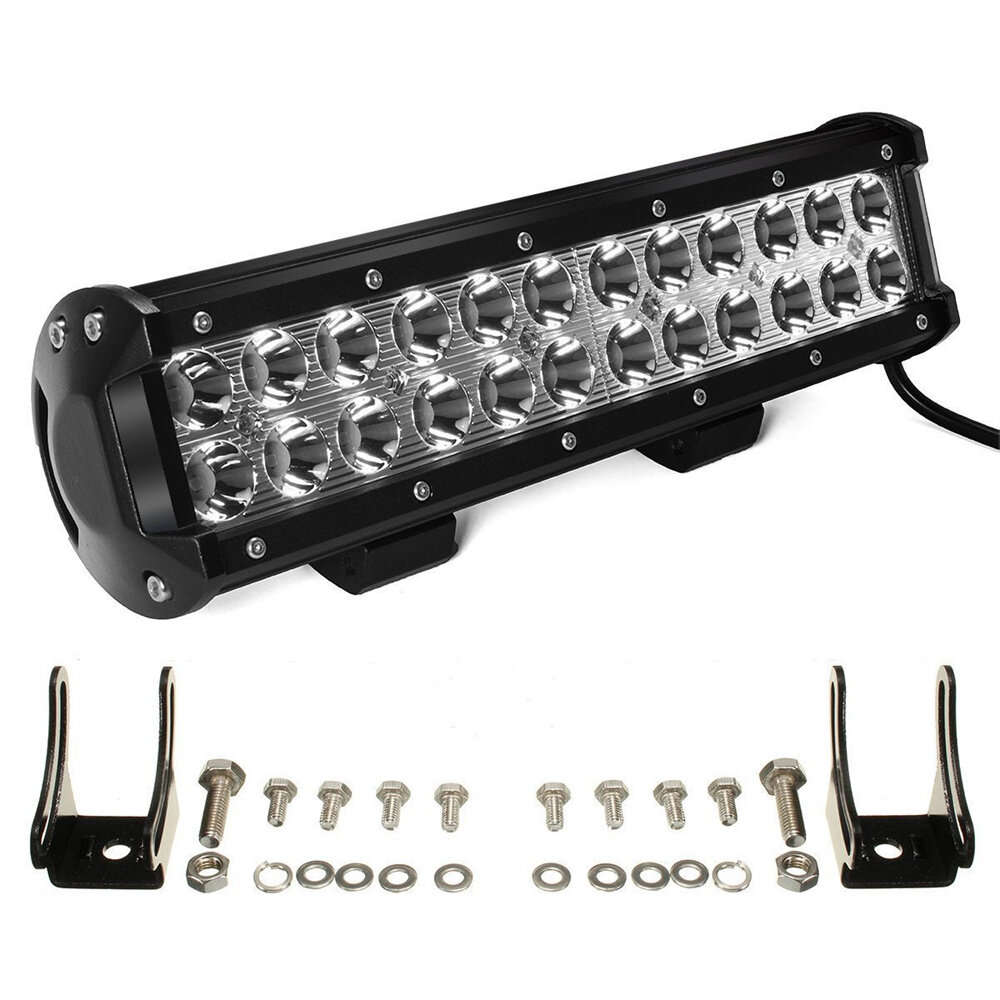 36W - 12W/26W/48W LED Light Bar Spotlight/Floodlight Work Light Modified Car Roof Lights for Motorcy