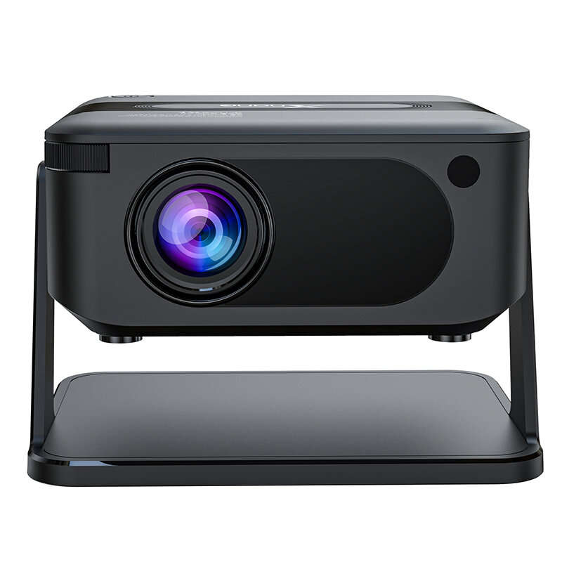 US Plug - Xnano HA109 1+8G Android 11 Projector Dual Band WiFi 6 & bluetooth Native 720P 0.8:1 Throw