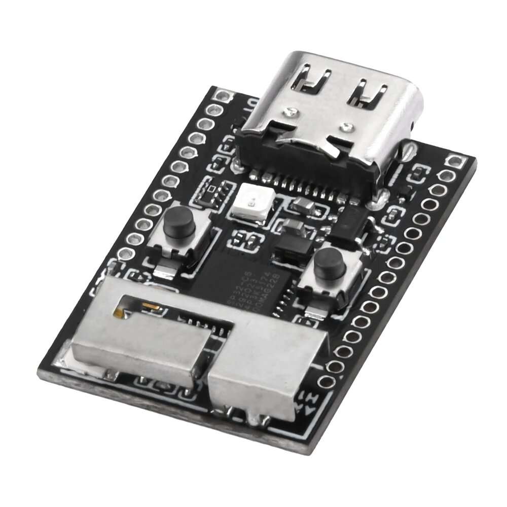 Micro Python RGB LED 4MB Flash Wifi6 ESP32-C6 Development Board Low Power RISC-V 32-Bit ESP32-C6 N4