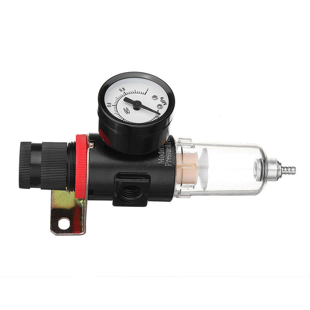 Airbrush Compressor Air Pressure Regulor Gauge Water Trap Moisture Filter Hose
