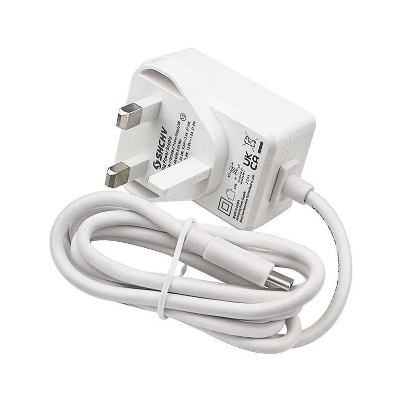 EU Plug - for Raspberry Pi 5 27W Power Supply 5.1V 5A USB Type-C Charger EU US UK Plug Power Adapter