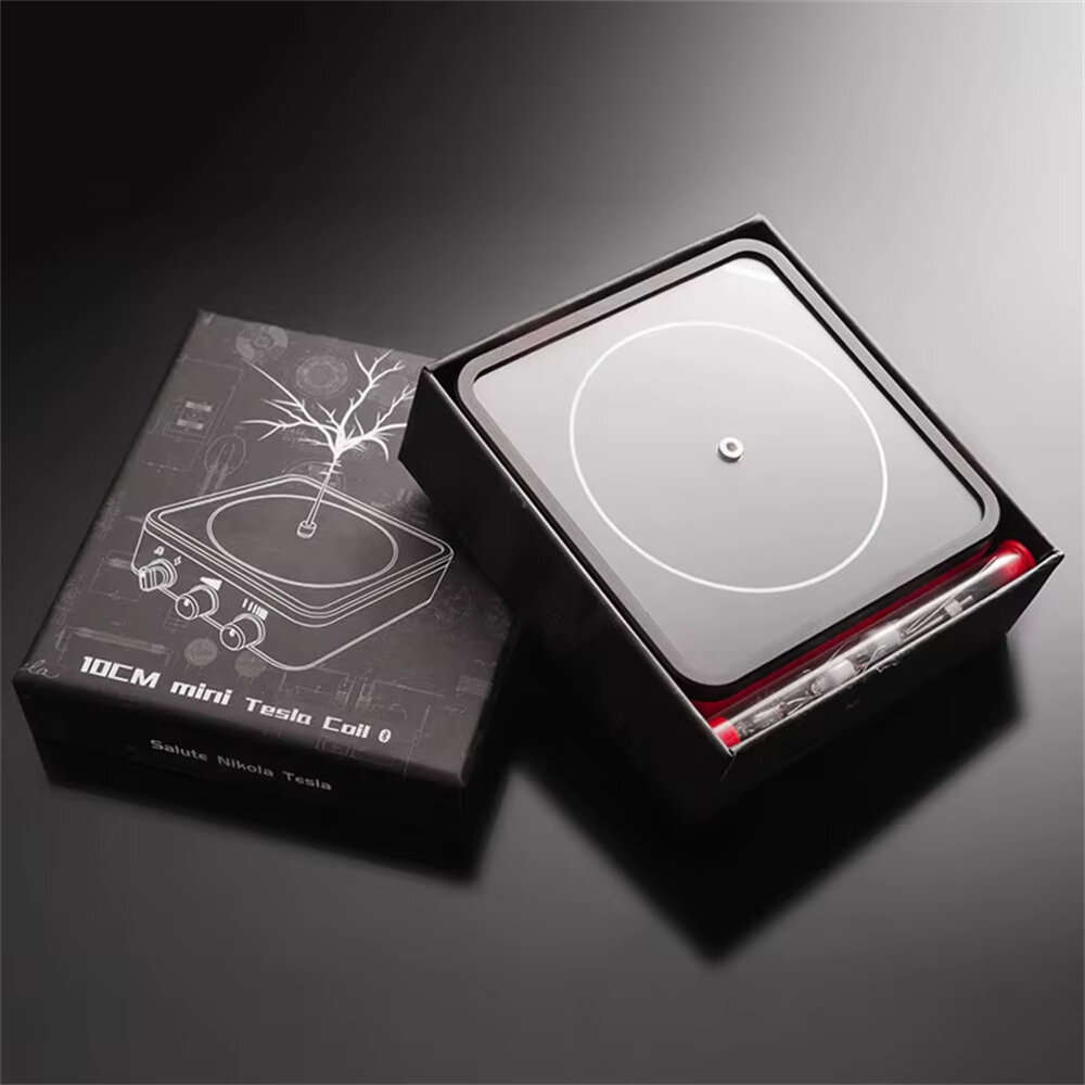 Red - Mini Palm Music Tesla Coil Touchable Bluetooth Connection Scientific Experiment Teaching Princ