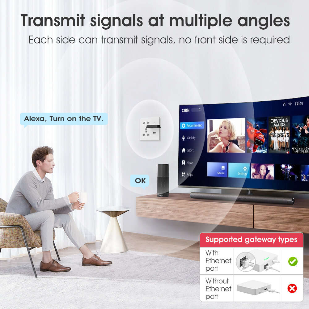 #2 - Tuya Zigbe IR Remote Control Timer Count Down Infrared Mini Controller for Home Appliance Voice